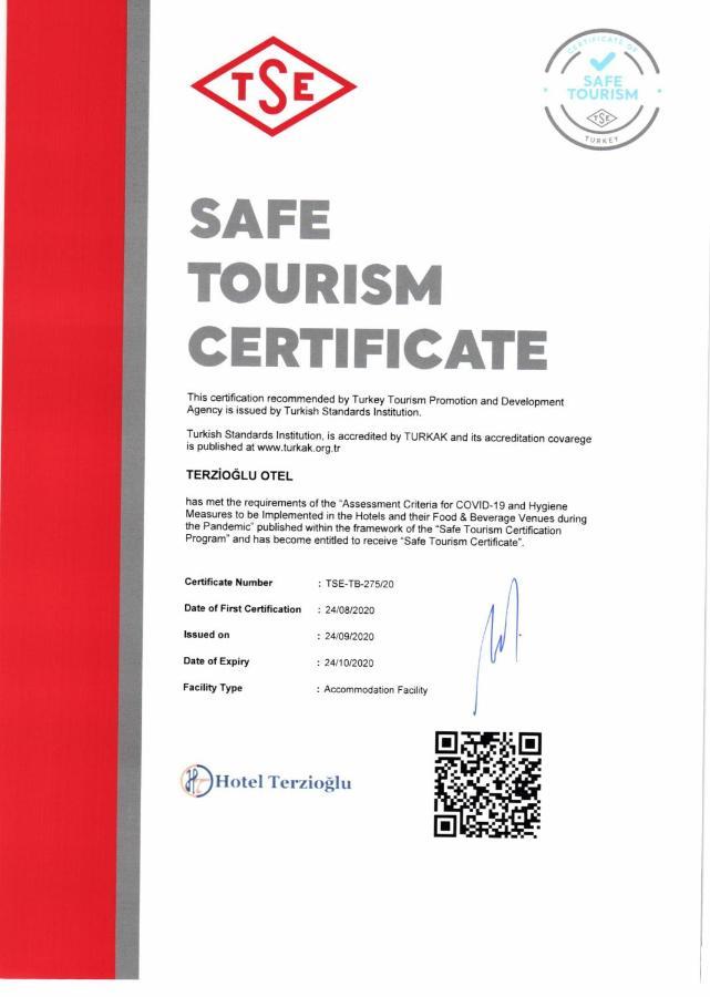 Terzioglu Otel 霍帕 外观 照片